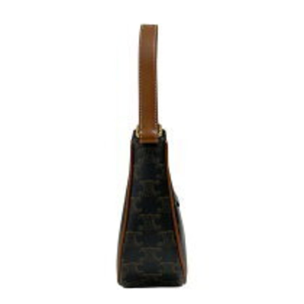 Celine Ava Tan Triomphe Canvas Handbag Shoulder Bag - Picture 3 of 8